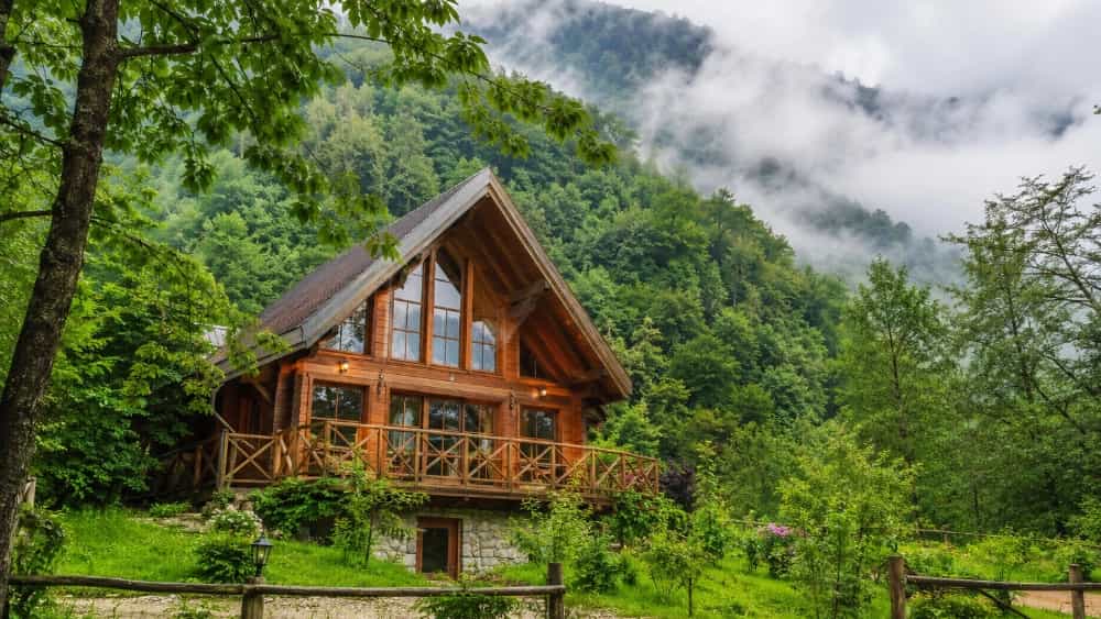 قیمت ساخت کلبه سوئیسی در کلاچای